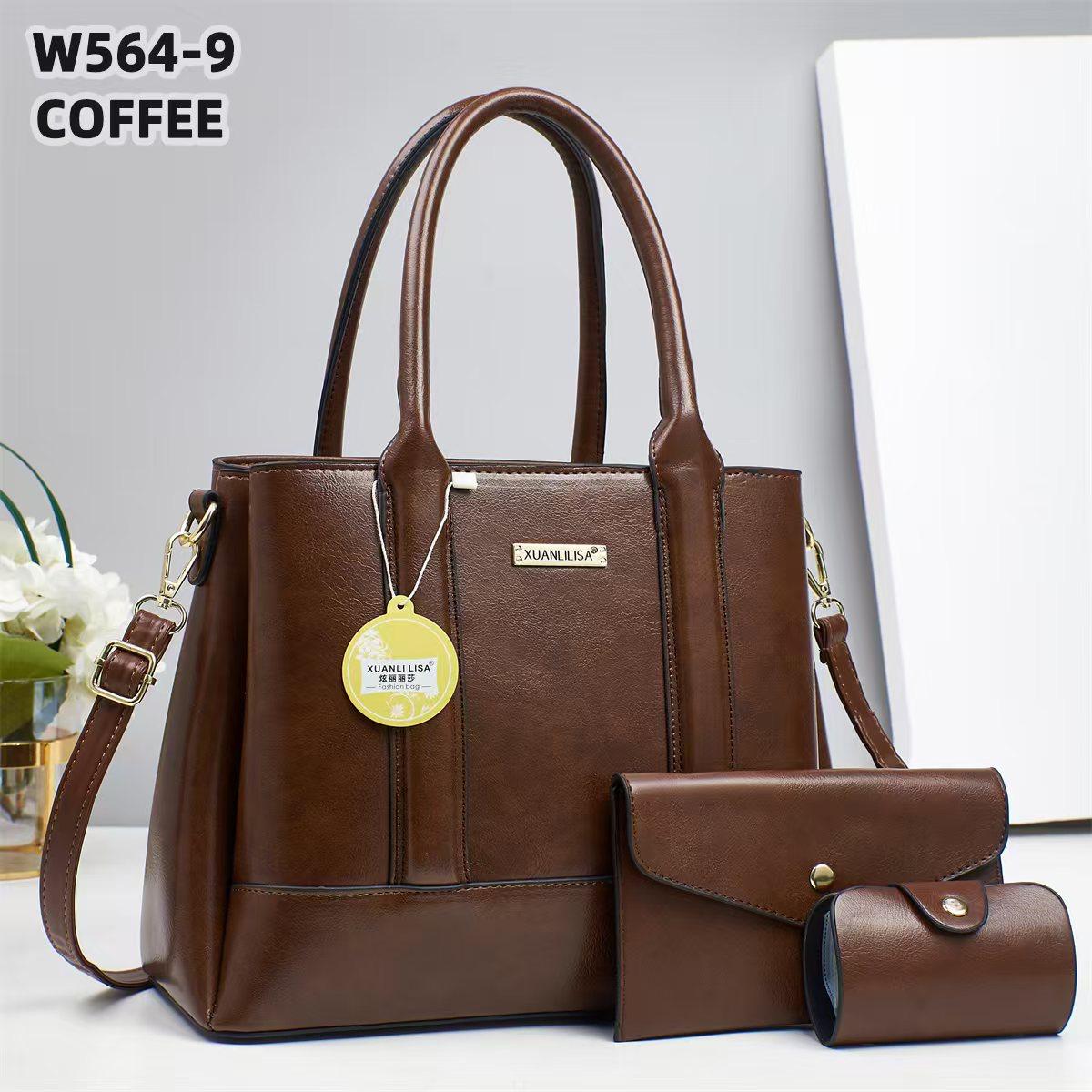 [🔥NEW  LIMITED OFFER🔥 🥑🌽ONLY AT KILIMALL !!! ]  3 IN 1  Classy  Brand New High Quality Stylish and Luxurious Comfortable Ladies Handbag ..Designed With Durability and Functionality ✔👌