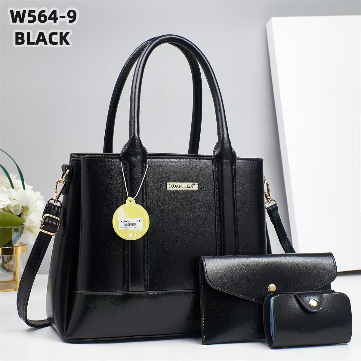 [🔥NEW  LIMITED OFFER🔥 🥑🌽ONLY AT KILIMALL !!! ]  3 IN 1  Classy  Brand New High Quality Stylish and Luxurious Comfortable Ladies Handbag ..Designed With Durability and Functionality ✔👌