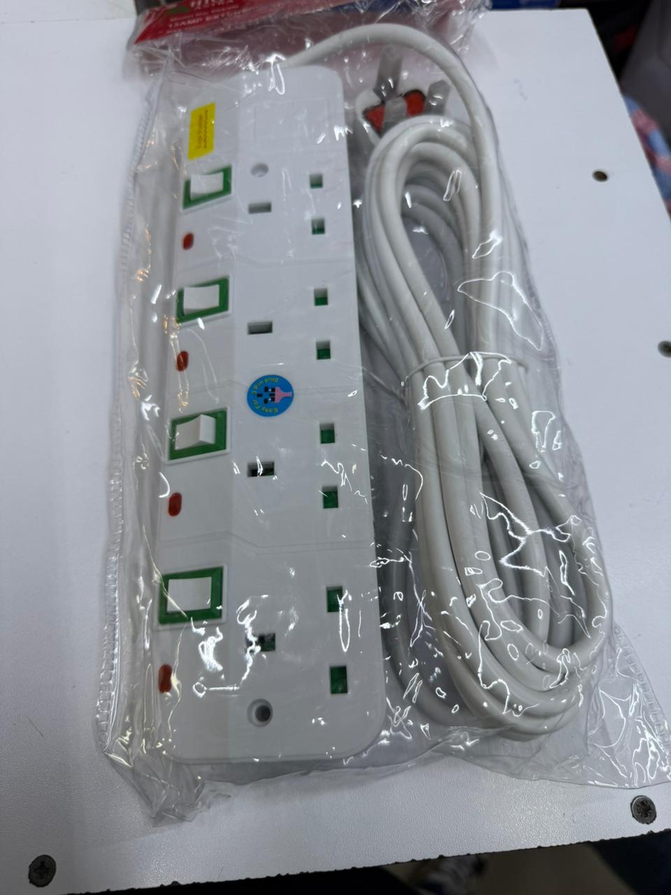 [🔥NEW SPECIAL LIMITED OFFER🔥 🥑🌽ONLY AT KILIMALL !!! ] 1Pc Brand New Very Quality Durable High astra  13AMP extension trailing socket  5m 2000w  at Affordable Price