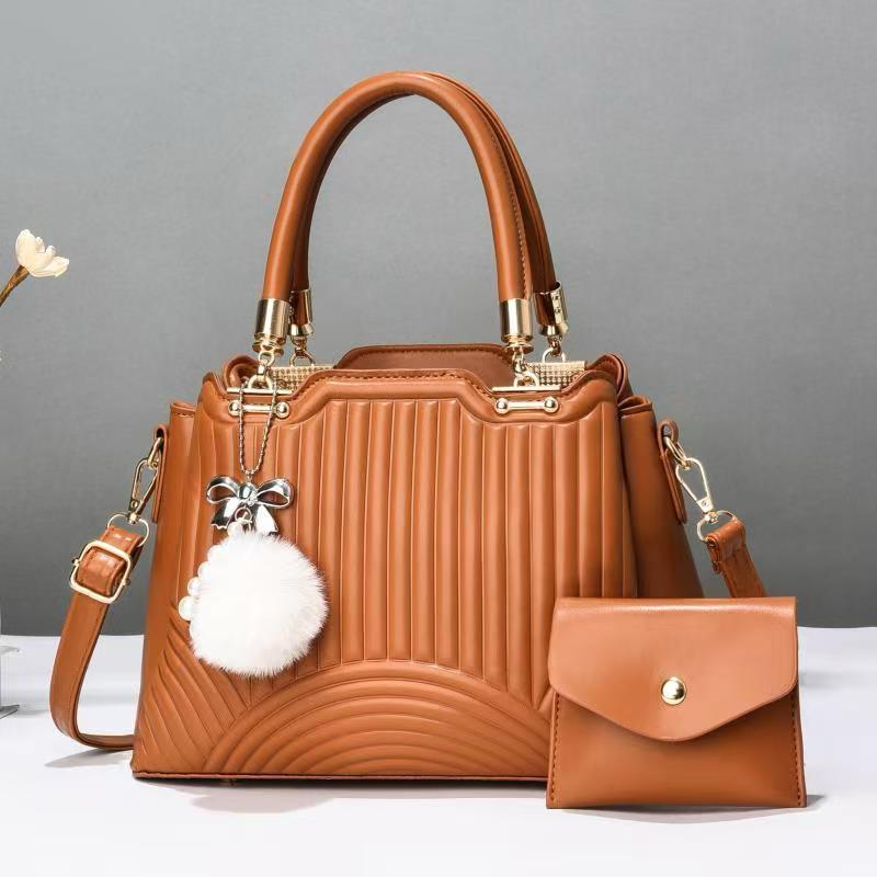 [ ❤🧨 CLEARANCE OFFER 🧨🤩🤩✨ !!! ]  - 2 IN 1 Brand New High Quality Stylish and Luxurious Comfortable Ladies Handbag ..Designed With Durability and Functionality ✔👌