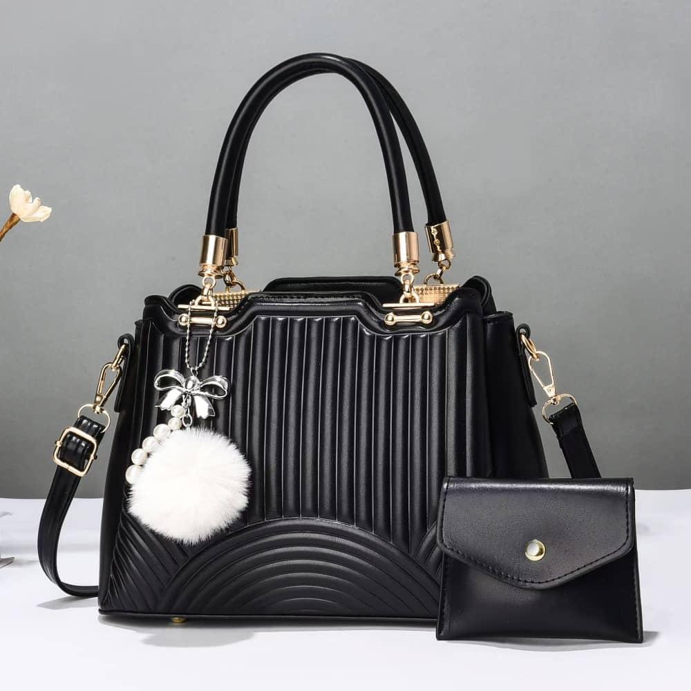 [ ❤🧨 CLEARANCE OFFER 🧨🤩🤩✨ !!! ]  - 2 IN 1 Brand New High Quality Stylish and Luxurious Comfortable Ladies Handbag ..Designed With Durability and Functionality ✔👌