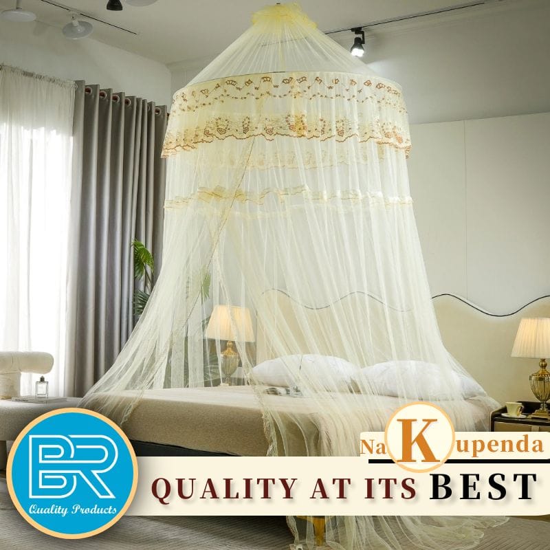 [🔥SPECIAL LIMITED OFFER🔥 🥑🌽!!] 1Pc Size [ 5 X 6 fts  ] Brand new Luxurious & Stylish Conical mosquito net  ..Designed With Durability and Functionality✨