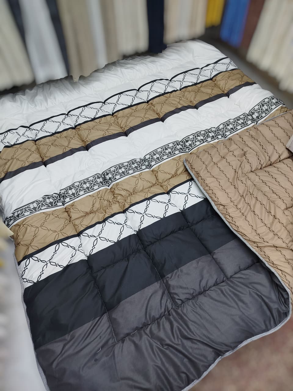 💥 HOT OFFER 💥 6×7 Double-Sided Heavy Cotton Binded Duvet Set with Bedsheet & 2 Pillowcases Soft Warm Durable Bedding Set for Home