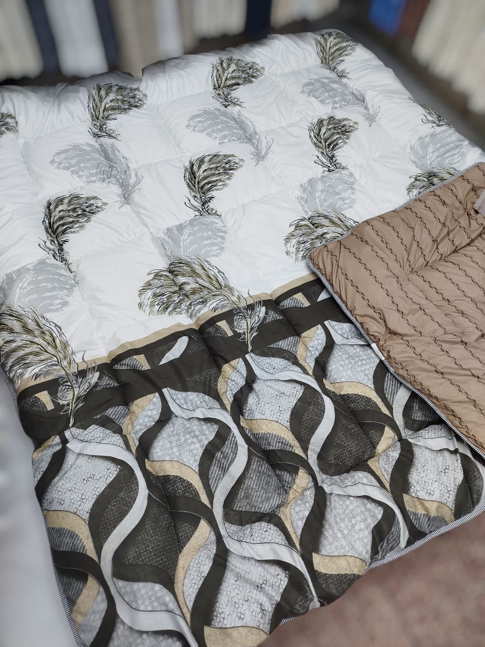 💥 HOT OFFER 💥 6×7 Double-Sided Heavy Cotton Binded Duvet Set with Bedsheet & 2 Pillowcases Soft Warm Durable Bedding Set for Home