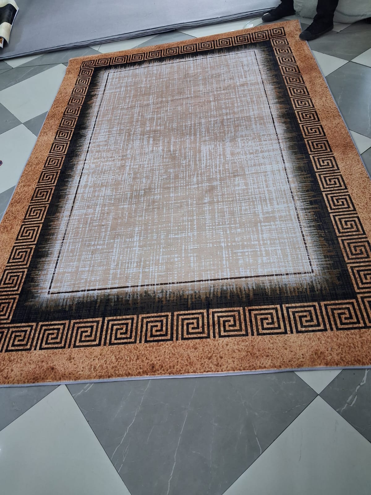 🟡 REGULAR OFFER 🟡 1PC New Arrival HD Carpet 6x9ft Soft Durable Floor Rug Non-Slip Stylish Modern Design Perfect for Living Room