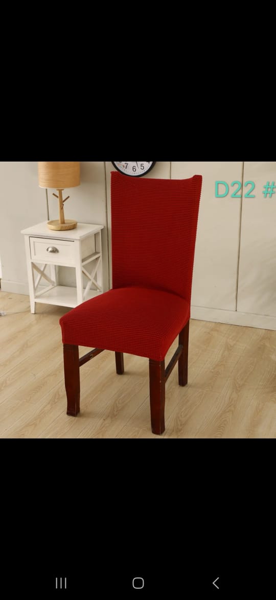 🎁 GIFT OFFER 🎁 - 6PC Dining Chair Seat Covers Stretchable Elastic High-Quality Slipcovers Protect Chair Seats Stylish & Easy to Clean