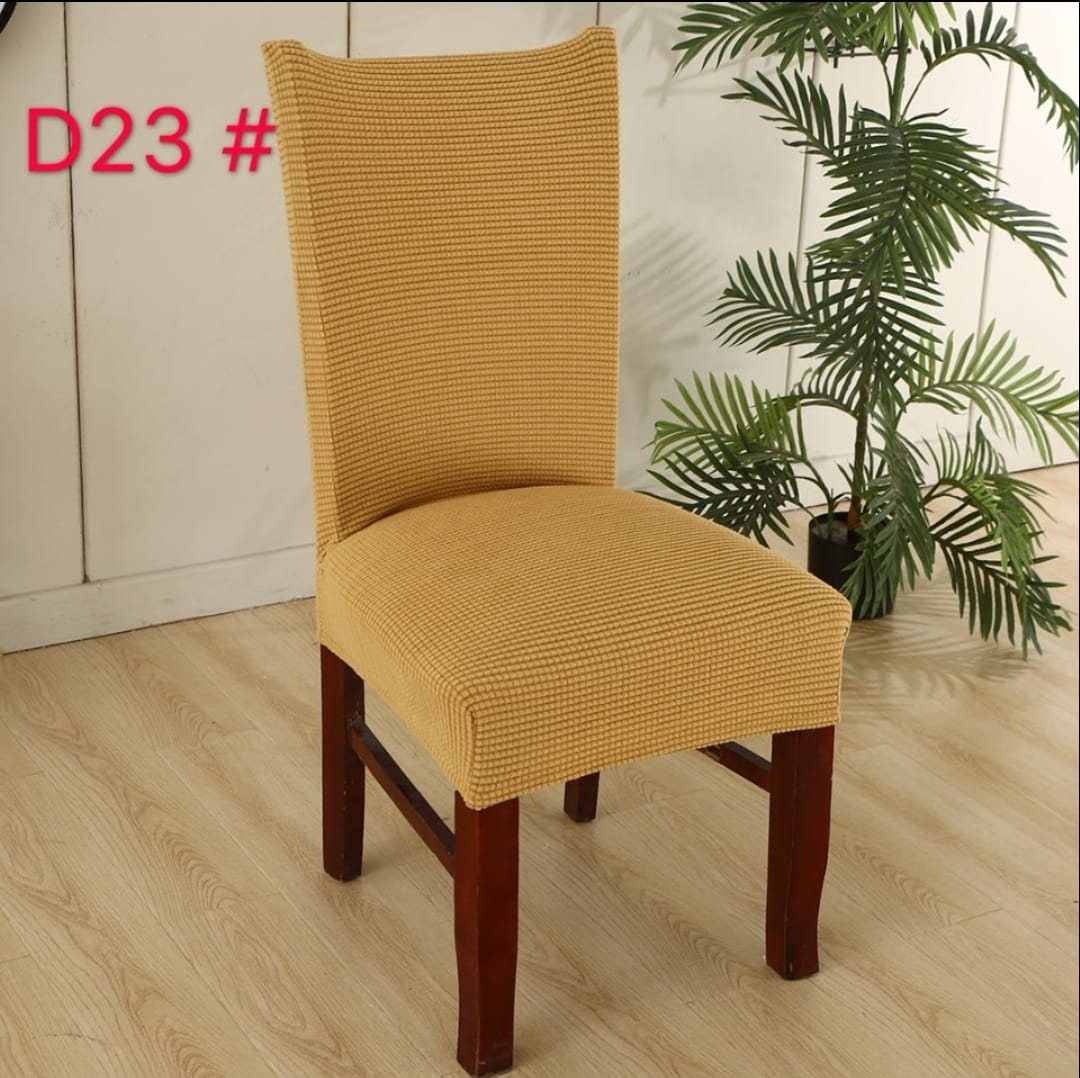 🎁 GIFT OFFER 🎁 - 6PC Dining Chair Seat Covers Stretchable Elastic High-Quality Slipcovers Protect Chair Seats Stylish & Easy to Clean