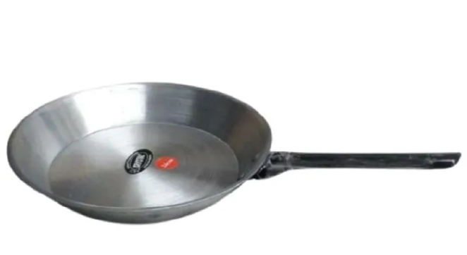 Sufuria 4Pcs Set Of Stainless Aluminum Size 1 2 3 4 plus free frying pan -without Lids