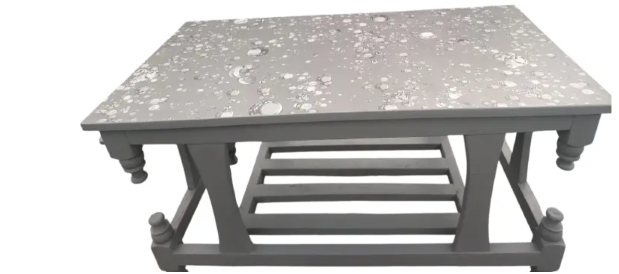 Modern stylish rectangular design coffee table with storage for living room, fashionable appealing finish as picture multiple colours