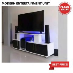 Wooden Strong Classic TV Stand  Classy Design for Living Room