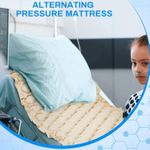 Alternating Pressure Mattress Hospital Bed Mattress with Electric Pump Alternating Pressure Pad for Bed Sores Prevention and Relief for Most Standard Beds, 114.96 x 35.43 Inches
