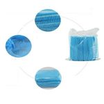 100 Pcs 21” Disposable Bouffant Caps, Hair Head Cover Net, Non-Woven, Medical, Labs, Spa, Nurse, Tattoo, Food Service, Health, For Men and Women

100 Pcs 21” Disposable Bouffant Caps, Hair Head Cover