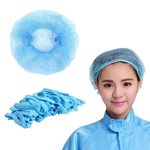 100 Pcs 21” Disposable Bouffant Caps, Hair Head Cover Net, Non-Woven, Medical, Labs, Spa, Nurse, Tattoo, Food Service, Health, For Men and Women

100 Pcs 21” Disposable Bouffant Caps, Hair Head Cover