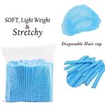 100 Pcs 21” Disposable Bouffant Caps, Hair Head Cover Net, Non-Woven, Medical, Labs, Spa, Nurse, Tattoo, Food Service, Health, For Men and Women

100 Pcs 21” Disposable Bouffant Caps, Hair Head Cover