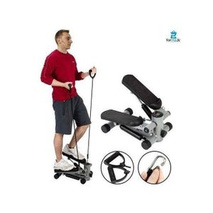 MINI STEPPER WITH RESISTANCE BANDS
Mini Stepper with Resistance Band, Stair Stepping Fitness Exercise Home Workout Equipment for Full Body Workout