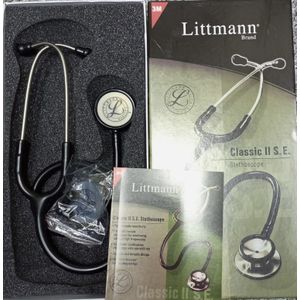 3M Littmann Classic II S.E Stethoscope-Black
3M Littmann Classic II S.E Stethoscope-Black
3M Littmann Classic II S.E Stethoscope-Black



3M Littmann Classic II S.E Stethoscope-Black