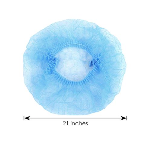 100 Pcs 21” Disposable Bouffant Caps, Hair Head Cover Net, Non-Woven, Medical, Labs, Spa, Nurse, Tattoo, Food Service, Health, For Men and Women
100 Pcs 21” Disposable Bouffant Caps, Hair Head Cover