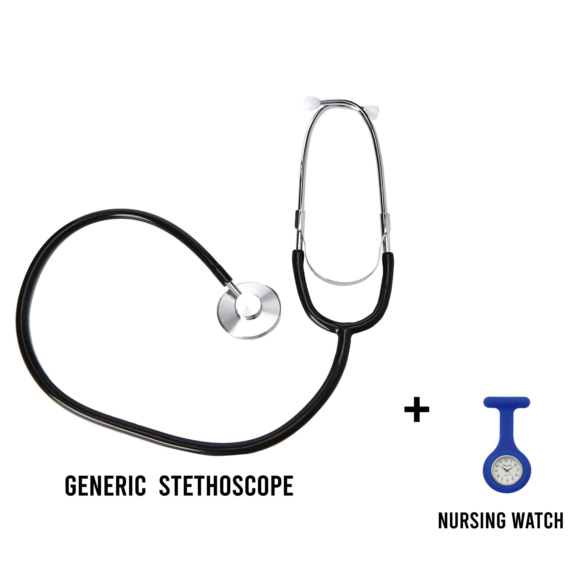 Students STETHOSCOPE for students  plus a free NURSE WATCH