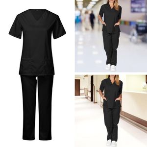 MEDICAL SCRUB Nursing Set 2 Pocket Nurse Uniform Suit V Neck Black M + PATELLA HAMMER
MEDICAL SCRUB Nursing Set 2 Pocket Nurse Uniform Suit V Neck Black M + PATELLA HAMMERDear customers, welcome to my
