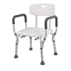 Shower Chair With Back & Padded Arms – Adjustable Height with bathing gloves
Shower Chair With Back & Padded Arms – Adjustable Height with bathing gloves
shower chair + bathing gloves
Shower Chair Wit