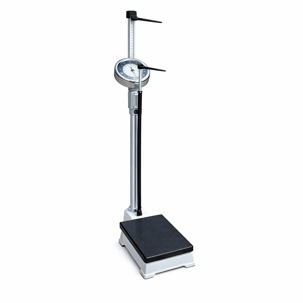 Heavy-Duty Manual Adult Height and Weight Scale for Medical, Gym, and Wellness ApplicationsManual Adult Height and Weight Scale.Mechanical Manual Adult Height and Weight Scale Designed for Accurate Ad