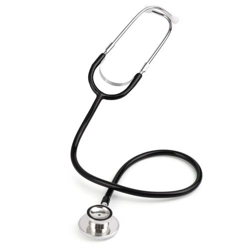 Professional Students Double Head Stethoscope For Medical Doctor Nurse Vet And Homecare Chest-Black. High-Quality Professional Students Double Head Stethoscope for Accurate Heart and Lung Auscultation