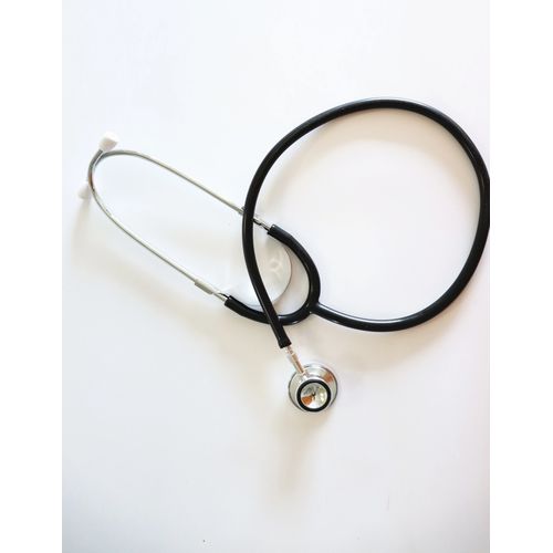 Professional Students Double Head Stethoscope For Medical Doctor Nurse Vet And Homecare Chest-Black. High-Quality Professional Students Double Head Stethoscope for Accurate Heart and Lung Auscultation