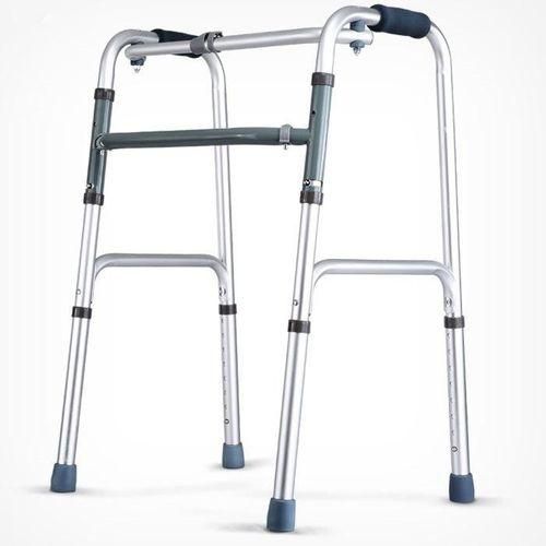 Adjustable Adult Walker, Shinning Silver Frames, The Adjustable Adult Walker with a shining silver frame is also commonly referred to as an adjustable adult walking frame,