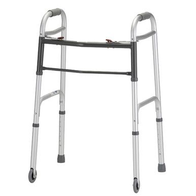 Adjustable Adult Walker, Shinning Silver Frames, The Adjustable Adult Walker with a shining silver frame is also commonly referred to as an adjustable adult walking frame,