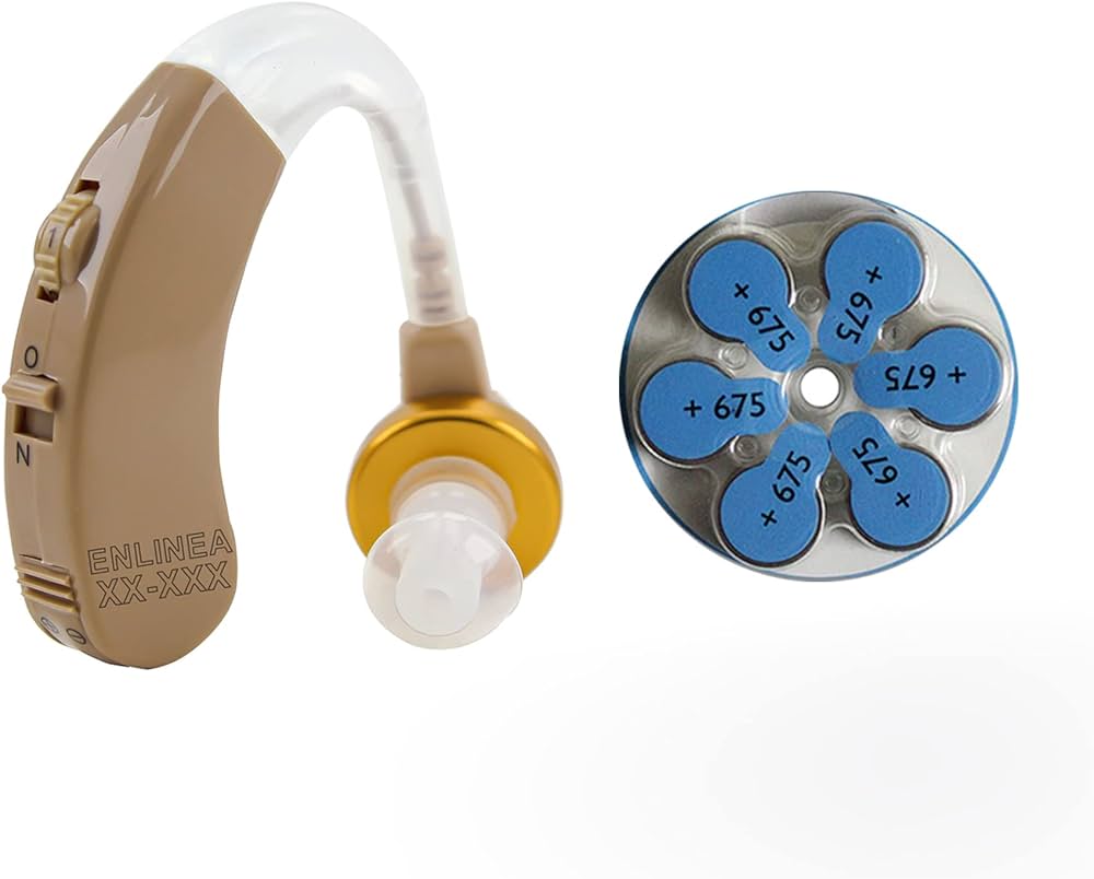 PERSONAL SOUND AMPLIFICATION DEVICE WITH VOLUME CONTROL/ ADJUSTABLE VOLUME HEARING ENHANCER.
PORTABLE AUDIO AMPLIFIER FOR HEARING SUPPORT.

DIGITAL SOUND BOOSTER WITH MANUAL VOLUME ADJUSTMENT.

EAR L