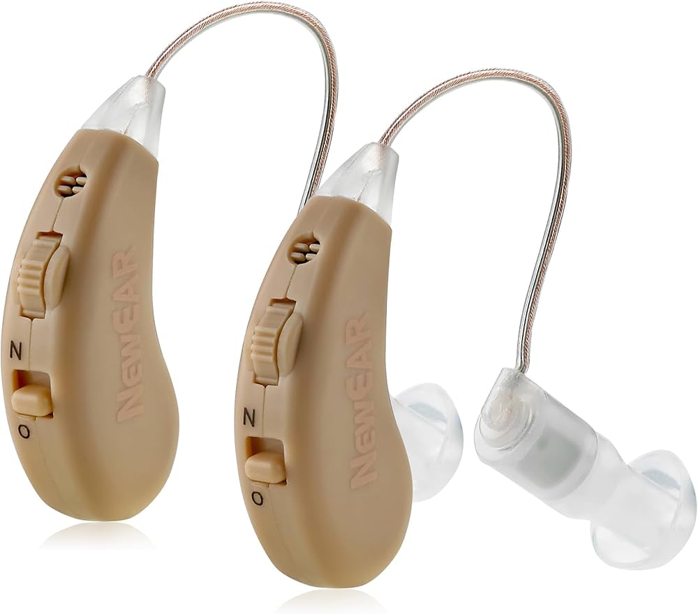 PERSONAL SOUND AMPLIFICATION DEVICE WITH VOLUME CONTROL/ ADJUSTABLE VOLUME HEARING ENHANCER.
PORTABLE AUDIO AMPLIFIER FOR HEARING SUPPORT.

DIGITAL SOUND BOOSTER WITH MANUAL VOLUME ADJUSTMENT.

EAR L