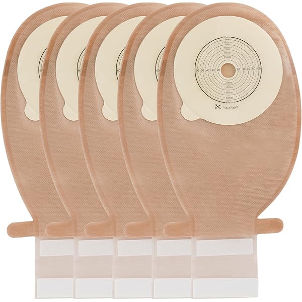 10 PIECE COLOSTOMY POUCH SET.COLOSTOMY CARE BAG PACK OF 10.TEN COUNT OSTOMY COLLECTION BAGS.DISPOSABLE COLOSTOMY POUCHES – 10 PCS.COLOSTOMY DRAINAGE BAG SET (10 UNITS). MEDICAL GRADE COLOSTOMY BAG PAC