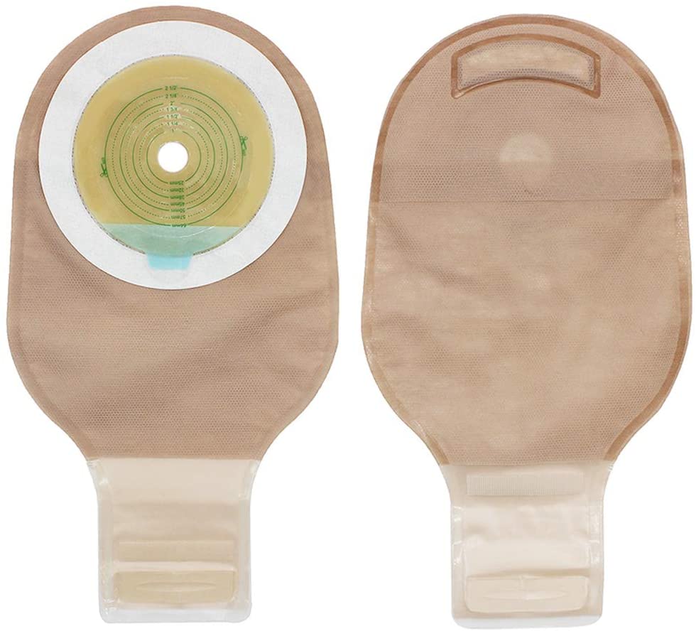 10 PIECE COLOSTOMY POUCH SET.COLOSTOMY CARE BAG PACK OF 10.TEN COUNT OSTOMY COLLECTION BAGS.DISPOSABLE COLOSTOMY POUCHES – 10 PCS.COLOSTOMY DRAINAGE BAG SET (10 UNITS). MEDICAL GRADE COLOSTOMY BAG PAC