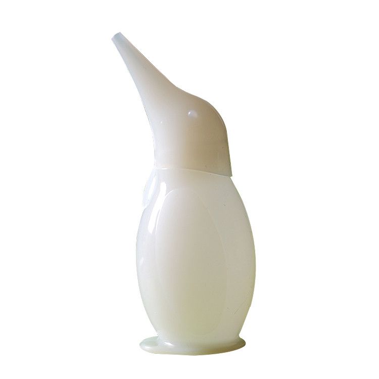 PENGUIN  SUCKE. PENGUIN SHAPED BABY NASAL ASPIRATOR.INFANT NASAL MUCUS SUCTION DEVICE.BABY NOSE UCTION CLEANER.PEDIATRIC NASAL ASPIRATION TOOL.SOFT TIP INFANT NASAL SUCKER.
