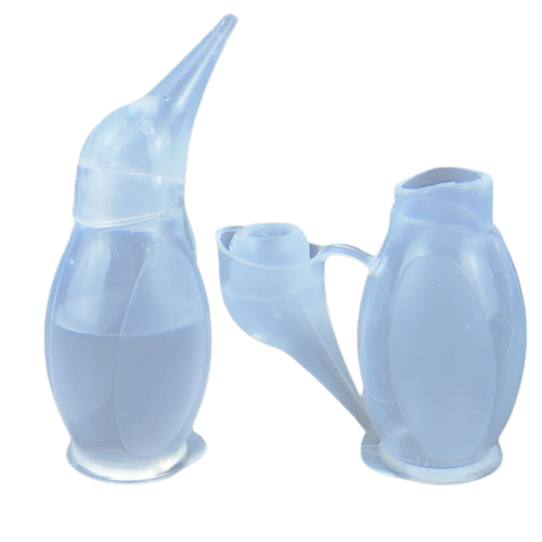 PENGUIN  SUCKE. PENGUIN SHAPED BABY NASAL ASPIRATOR.INFANT NASAL MUCUS SUCTION DEVICE.BABY NOSE UCTION CLEANER.PEDIATRIC NASAL ASPIRATION TOOL.SOFT TIP INFANT NASAL SUCKER.