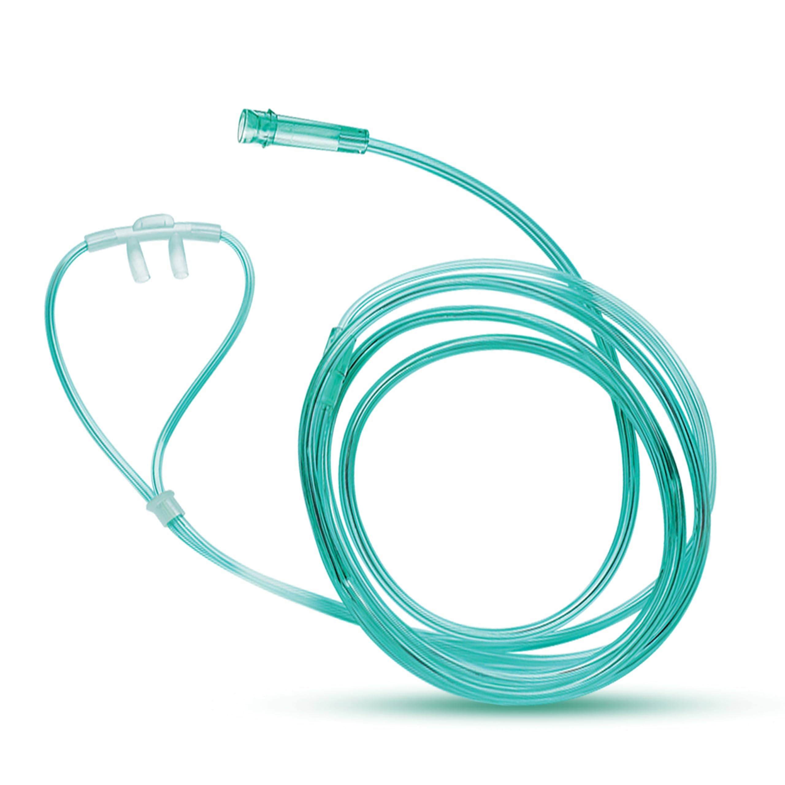OXYGEN NASAL CANNULA WITH SUPPLY TUBING. NASAL OXYGEN DELIVERY PRONGS.OXYGEN ADMINISTRATION NASAL PRONG SET.MEDICAL NASAL OXYGEN CANNULA SYSTEM.PATIENT OXYGEN NASAL DELIVERY TUBING.LOW FLOW NASAL OXYG
