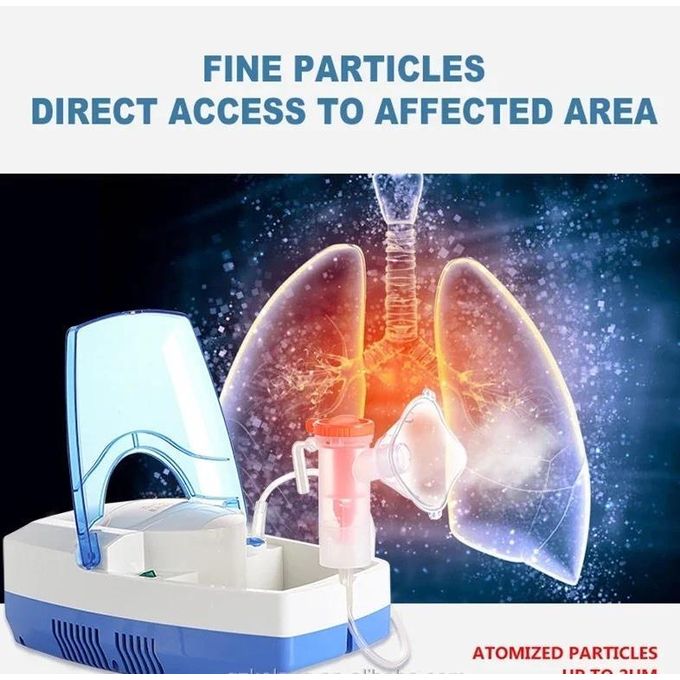 Ultrasonic Air Piston Compressor Nebulizer Machine Atomizer For Adults Kids Portable Atomization Nebulizer Compressor Kit CompMist Inhaler Mist Inhalator