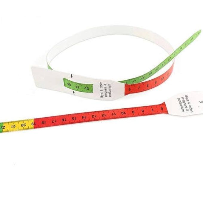 MUAC Tape / Nutrition Assessment Tape Mid Upper Arm Circumference Tape Malnutrition Tape Peadiatric Medical Tape