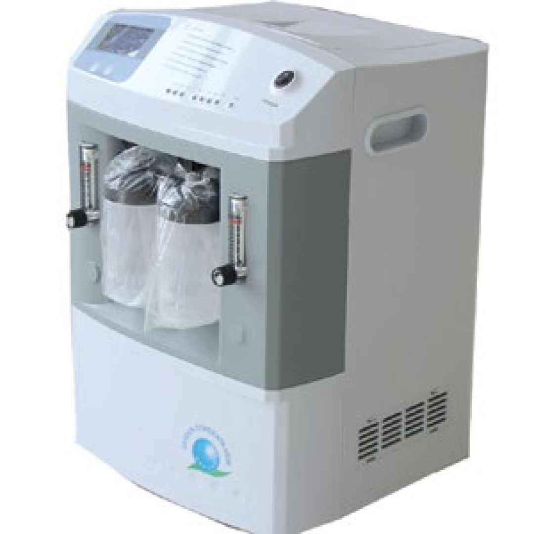 10 L OXYGEN CONCENTRATOR (DOUBLE FLOW). A HIGH-FLOW OXYGEN CONCENTRATOR, MEDICAL OXYGEN GENERATOR, OR DUAL-OUTLET OXYGEN CONCENTRATOR.