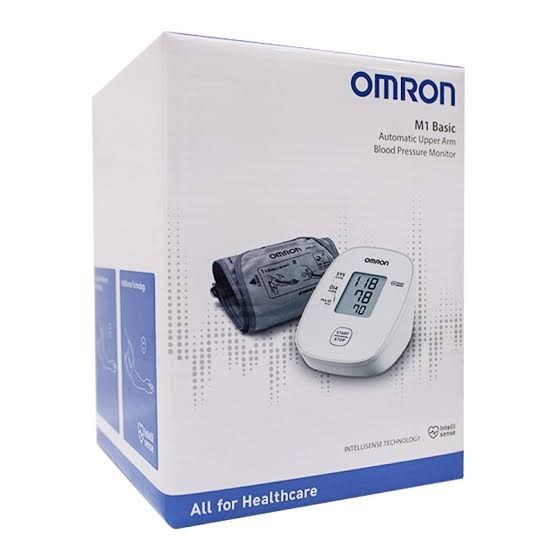 DIGITAL OMRON M1 BLOOD PRESSURE MACHINE, DIGITAL BLOOD PRESSURE MONITOR, AUTOMATIC BP MONITOR, OMRON DIGITAL ARM CUFF MONITOR, OR ELECTRONIC HYPERTENSION MONITOR,