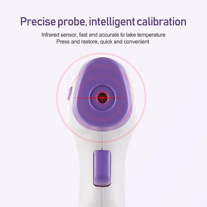 Medical Digital Infrared Thermometer Handheld Portable Forehead Body Baby Adult Non Contact High Precision Quick Temperature Measurement Electronic Household Thermometers Thermogun Laser