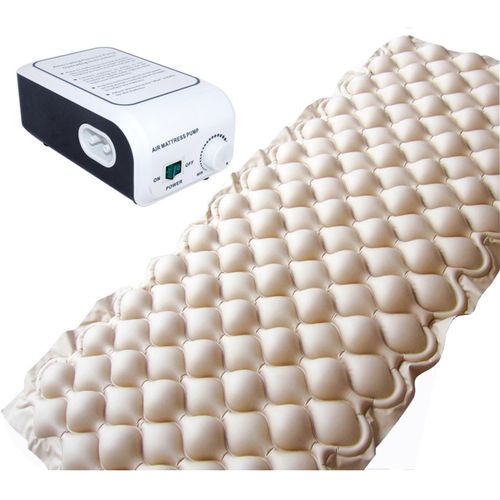 BUBBLE RIPPLE MATTRESS WITH PUMP. THERAPEUTIC ALTERNATING AIR MATTRESS SYSTEM. MEDICAL AIR CELL MATTRESS WITH ELECTRIC PUMP. DYNAMIC AIR FLOW PRESSURE RELIEF MATTRESSDYNAMIC AIR FLOW PRESSURE RELIEF M