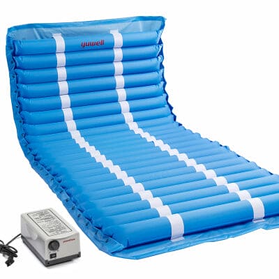 TUBE RIPPLE MATTRESS WITH PUMP. ALTERNATING PRESSURE TUBE AIR MATTRESS WITH PUMP. TUBULAR ANTI-DECUBITUS AIR MATTRESS SYSTEM. MEDICAL TUBE CELL AIR MATTRESS WITH ELECTRIC PUMP.