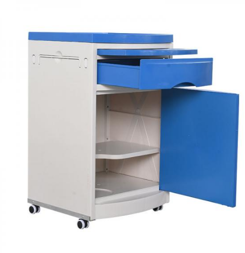 BED SIDE LOCKER ABS. he Bed Side Locker ABS is a durable, lightweight, and hygienic storage unit designed for use in hospitals, clinics, nursing homes, and homecare environments. Made from high-qualit