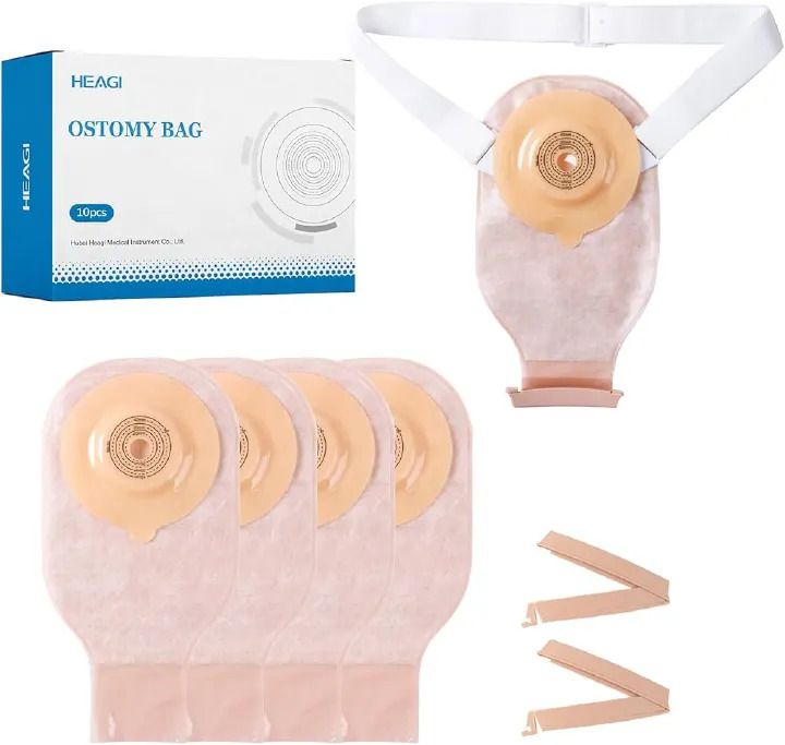 COLOSTOMY POUCHES, OSTOMY BAGS, FECAL OSTOMY POUCHES, COLOSTOMY COLLECTION POUCHES, OSTOMY WASTE COLLECTION BAGS, SURGICAL OSTOMY POUCHES, DIGESTIVE OSTOMY BAGS