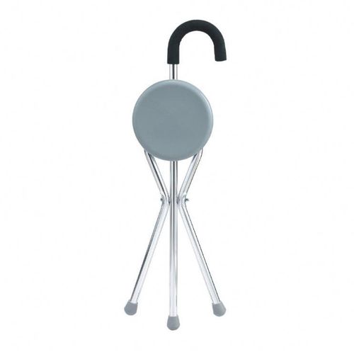 Portable Adjustable Folding Walking Cane with Seat Allows Durability While Walking and Convenience for Sitting, Alloy Crutch Chair, Anti-Slip Lightweight Walking Stick for Seniors
Portable Adjustable