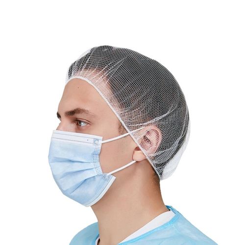 Disposable White Bouffant Caps / Hair Nets - Elasticized Head Cover (Pack of 100)/Disposable White Bouffant Caps / Hair Nets - Elasticized Head Cover (Pack of 100)
generic-disposable net