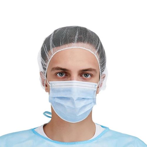 Disposable White Bouffant Caps / Hair Nets - Elasticized Head Cover (Pack of 100)/Disposable White Bouffant Caps / Hair Nets - Elasticized Head Cover (Pack of 100)
generic-disposable net