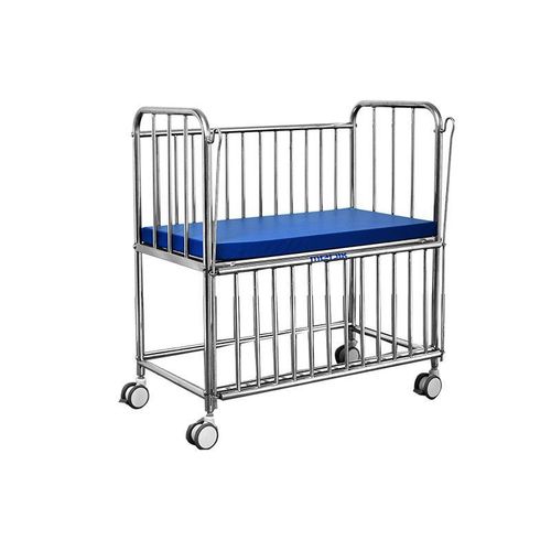 hospital BABY COT STAINLESS with Blue Mattress/BABY COT STAINLESS/BABY COT STAINLESS locally made heavy duty.
BABY COT STAINLESS locally made heavy duty/BABY COT STAINLESS locally made heavy duty/