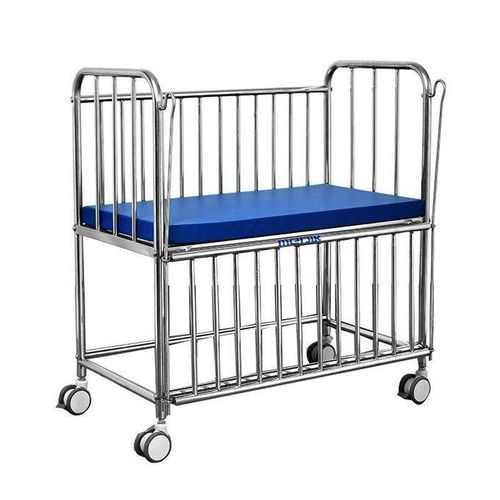 hospital BABY COT STAINLESS with Blue Mattress/BABY COT STAINLESS/BABY COT STAINLESS locally made heavy duty.
BABY COT STAINLESS locally made heavy duty/BABY COT STAINLESS locally made heavy duty/